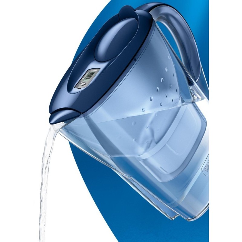 Filtro per acqua da tavolo BRITA Marella blu incluso 1 filtro