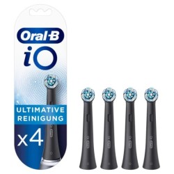 Testine di ricambio Oral-B iO Ultimate Clean CW-4 nere