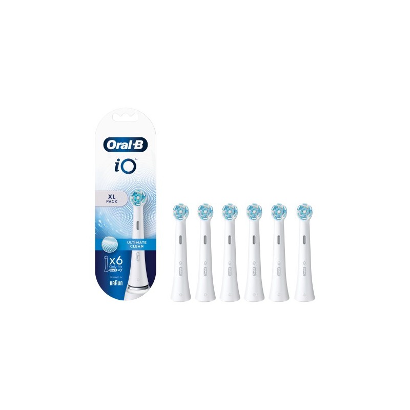 Oral-B iO Ultimate Cleaning 6 testine bianco 418108