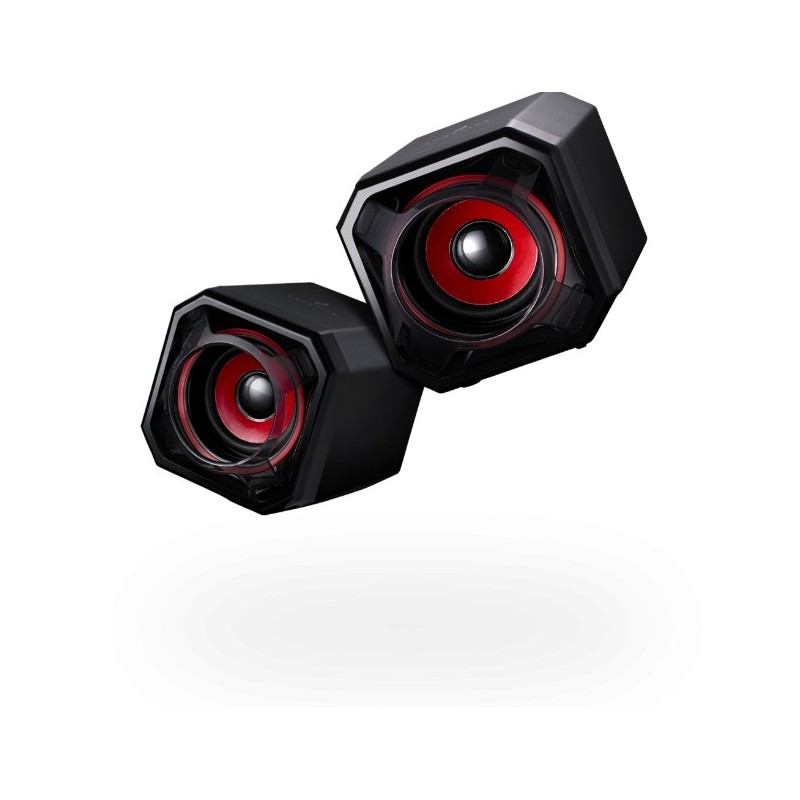 SPEAKERS GAMING GATOR EYE RED