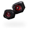 SPEAKERS GAMING GATOR EYE RED