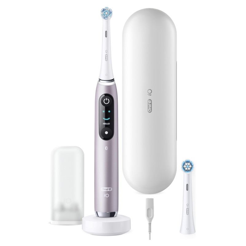 Oral-B iO Series 9n Spazzolino rotante-oscillante Quarzo rosa 408390