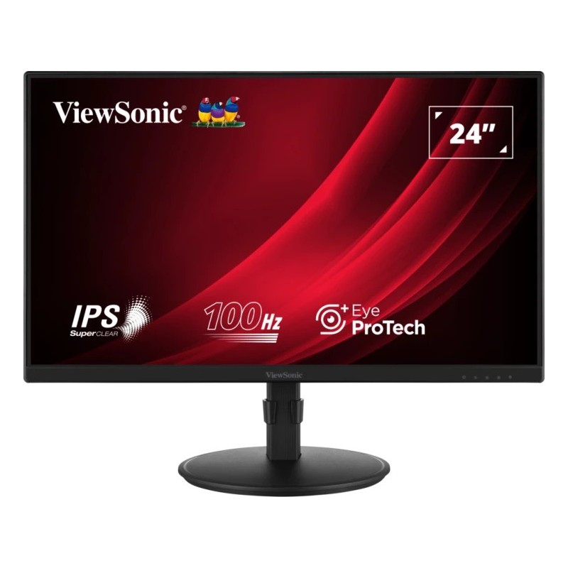 VA2408-HDJ 24 IPS VGA HDMI DISPLAY PORT HEIGHT ADJUSTABLE Monitor