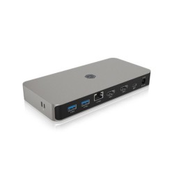 DockingStation ICY BOX USB4 Tipo-C 2xUSB-A3.2/2xHDMI/Ethernet da 2,5 