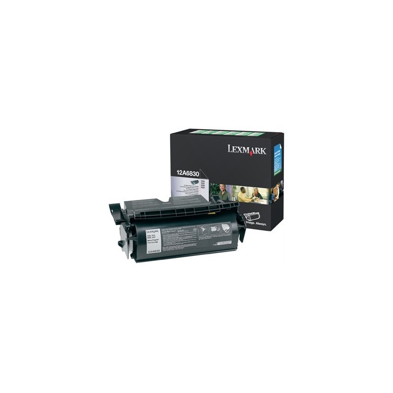 12A6830 - CART.TONER PREBATE T52X/T520 LEXMARK 12A6830 TONER NERO RET