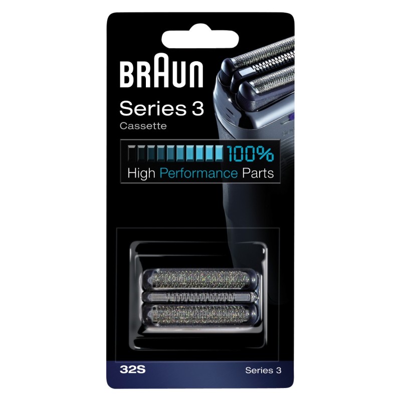 Braun Series 3 Kombipack 32S Scherkopfkassette Silber 115809