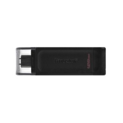 Kingston DataTraveler 70 128GB USB-C 3.2 Gen 1 Sort