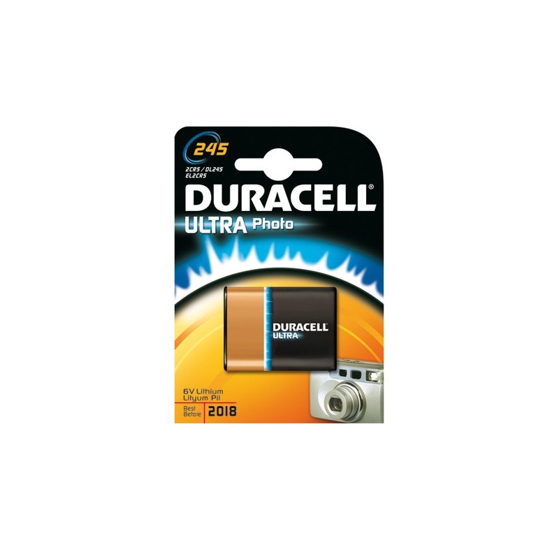 Duracell Ultra Photo 245 Nichel – oxyhydroxide NiOx