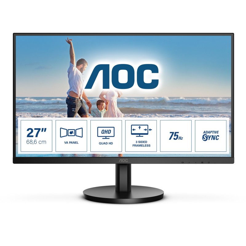 AOC Q27B3MA 27 2560 x 1440 (2K) HDMI DisplayPort 75Hz