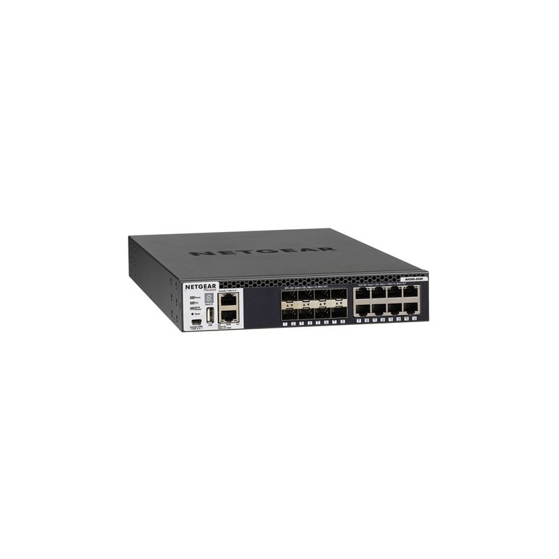 NETGEAR M4300-8X8F Gestito L3 10G Ethernet 100/1000/10000 1U Nero