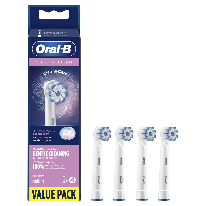 Testine Oral-B Sensitive Clean confezione da 4