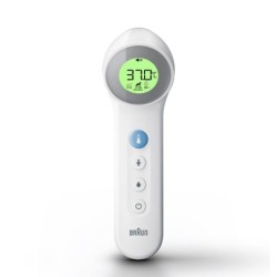 Braun No Touch + Touch Thermometer mit Age Precision, BNT400WE