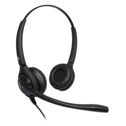 JPL JPL-502S-PB Auricolare Cablato A Padiglione Ufficio Nero Blu