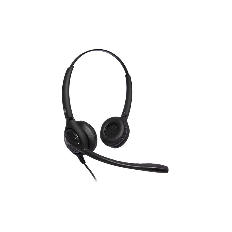 JPL JPL-502S-PB Auricolare Cablato A Padiglione Ufficio Nero Blu