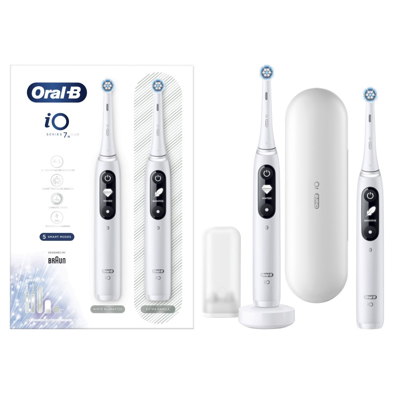 Braun Oral-B Series 7N Duo White Alabaster