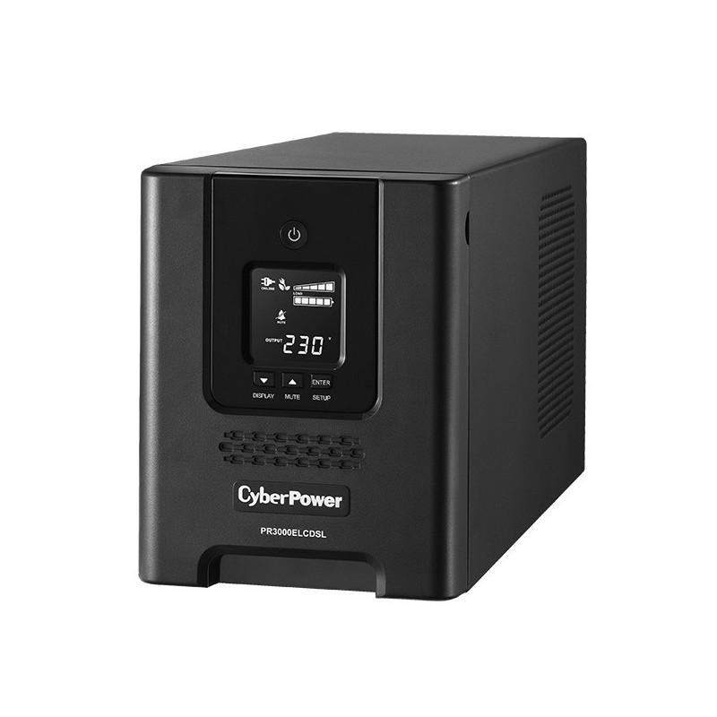 CyberPower PR3000ELCDSL - Line-Interactive - 3000 VA - 2700 W - Sinus