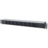 19&quot; 1U Rackmount Anti-Shedding 8-Output C13 Power Distribution Unit (