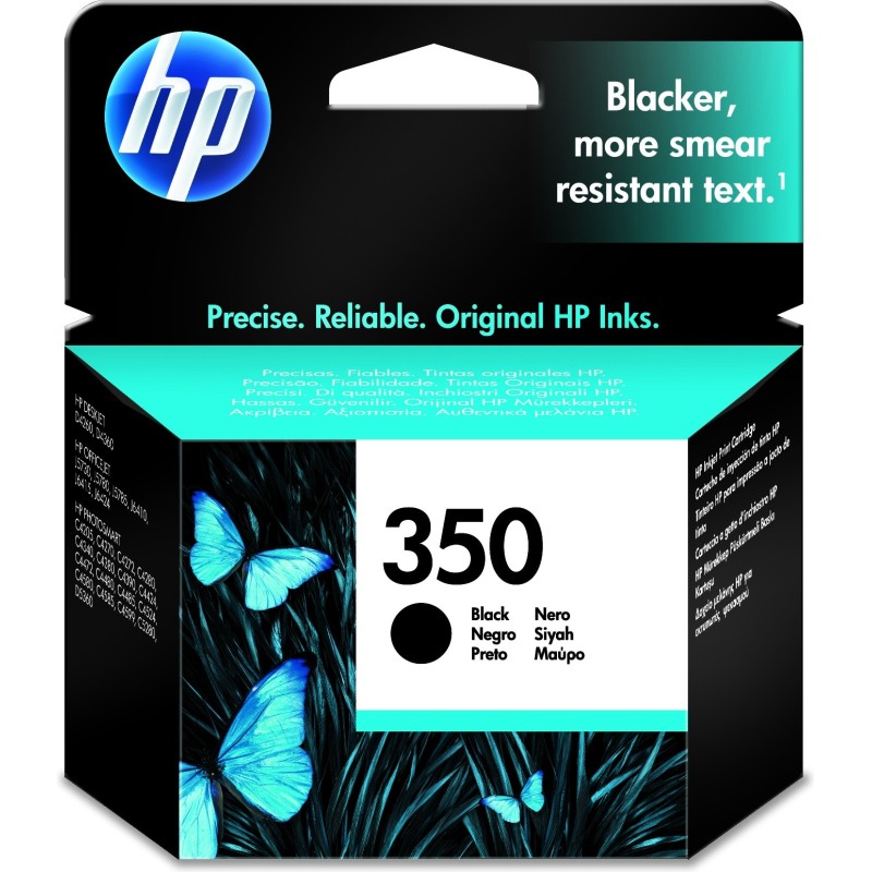 350 Black Original Ink Cartridge - Standard Yield - Pigment-based ink