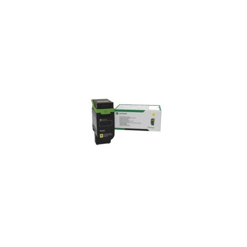 Toner LEXMARK dorso giallo CS/X63 circa 11.700 pagine.