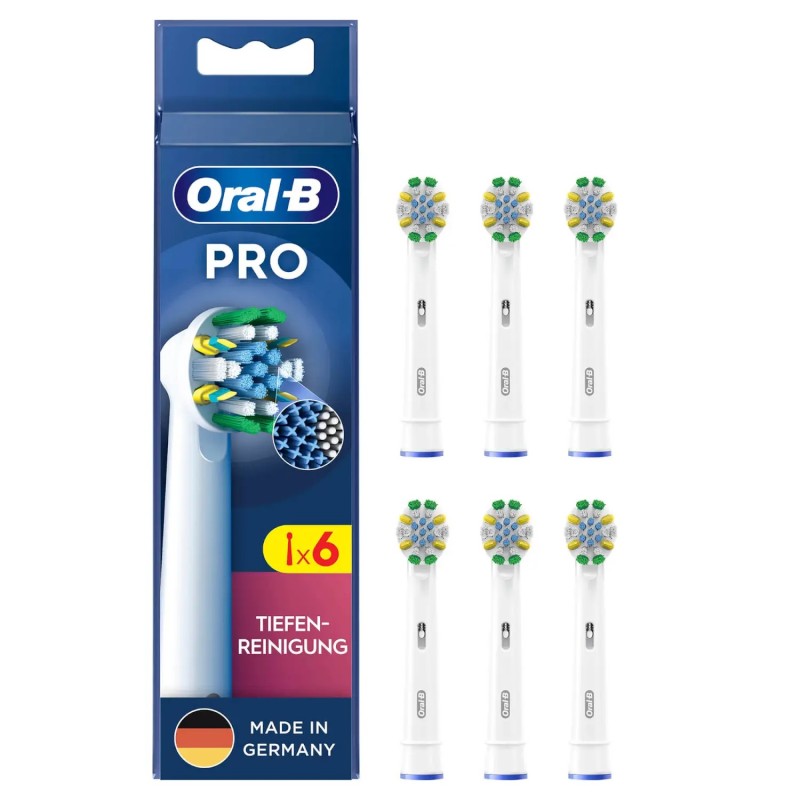 Oral-B Aufsteckb&uuml;rsten Pro Tiefenreinigung 6er