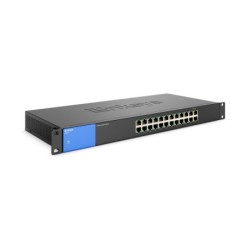 LINKSYS SWITCH 24 PORTS GIGABIT - BOITIER M&Atilde;TAL