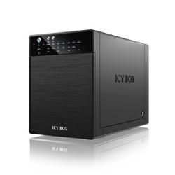 ICY BOX RAIDSYSTEM IB-RD3640SU3 4x8,89cm 3,5&#039;&#039;HDD,USB3.0,eSATA,black