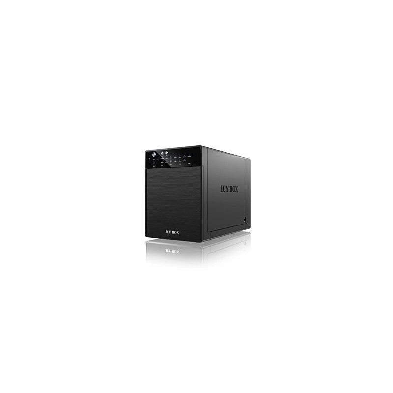 ICY BOX RAIDSYSTEM IB-RD3640SU3 4x8,89cm 3,5&#039;&#039;HDD,USB3.0,eSATA,black