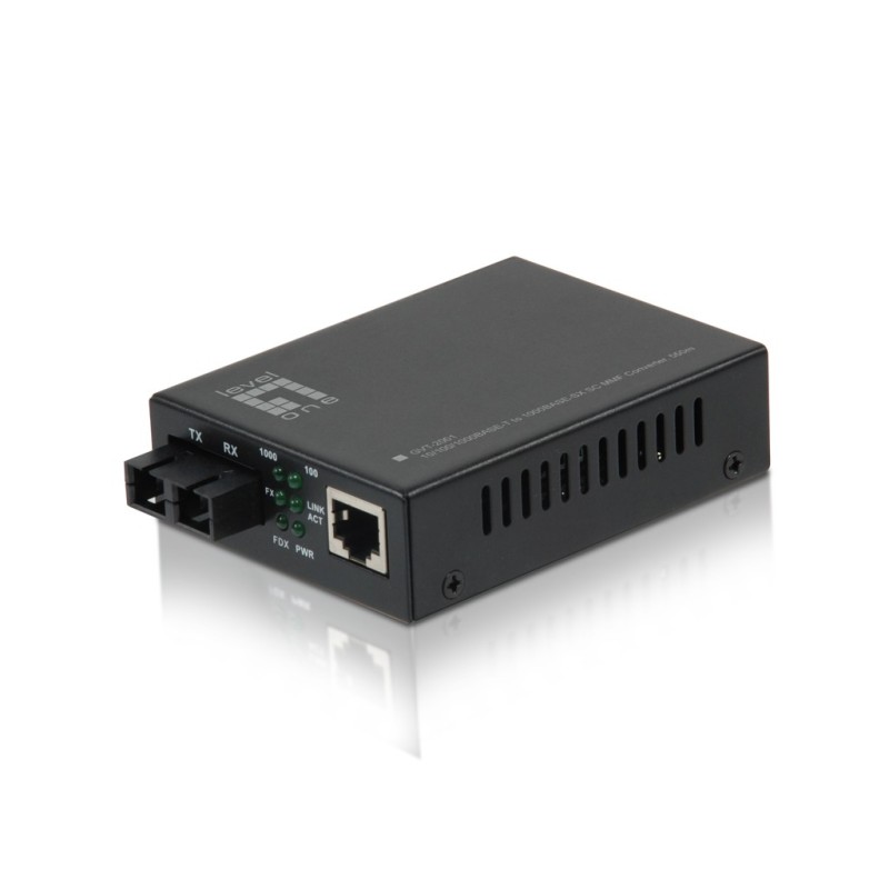 \Convertitore multimediale LevelOne 10/100/1000 RJ-45/SC