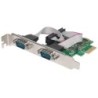 Manhattan PCI Express Card, 2x Serial DB9 ports, 2.5 Mbps, x1 x4 x8 x