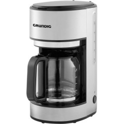 Grundig KM 5620 Kaffemaskine 1.25liter Rustfrit st&Atilde;&yen;l/sort