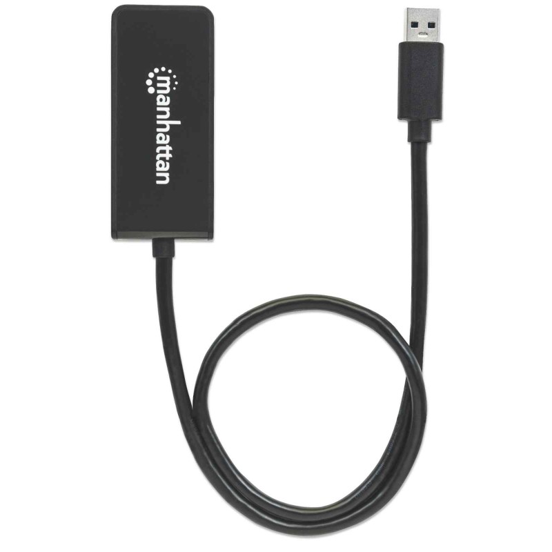 Manhattan Videoadapterkabel HDMI / USB 60cm Sort