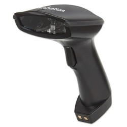 Manhattan Wireless Linear Handheld CCD Barcode Scanner, Bluetooth, 50