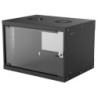 Intellinet Network Cabinet - Wall Mount (Basic), 6U, 400mm Deep, Blac