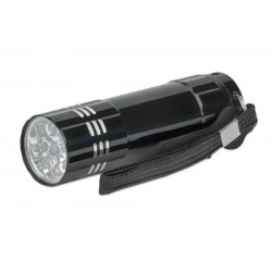 Manhattan LED Aluminum Torch/Flashlight (promo), Bright 45 Lumen Outp