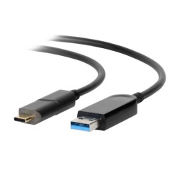 Vaddio USB 3.0/ USB 3.1 USB Type-C kabel 30m Sort