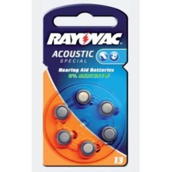 Rayovac Acoustic Special Knapcellebatterier PR48