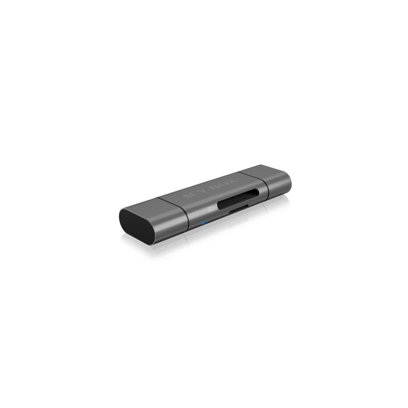 ICY BOX Kartenleser extern Multi-USB IB-CR201-C3, USB 3.2 (Gen1)Type-