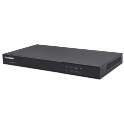 Intellinet Network unmanaged A/V- , 24-Port Desktop, Rackmount, Metal