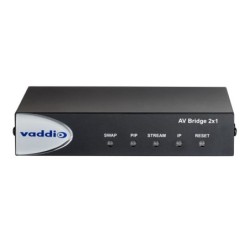 Vaddio AV Bridge 2x1 Streaming video/audiokryptering/bytter