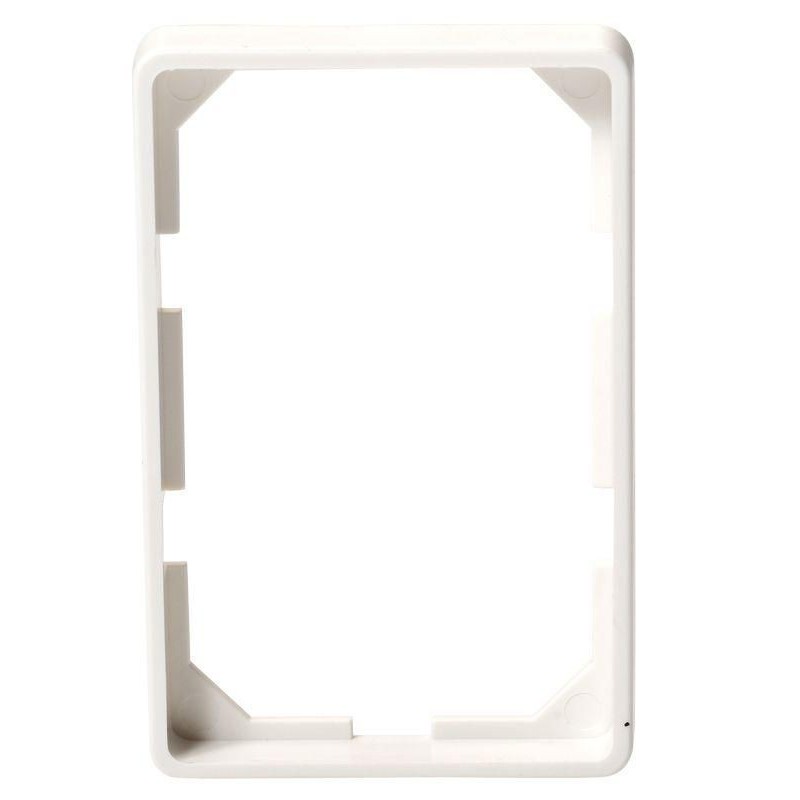 Frame for 50x75 mm LK FUGA - white - Warranty 300M