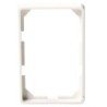 Frame for 50x75 mm LK FUGA - white - Warranty 300M