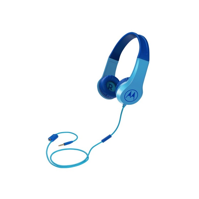 Motorola Headphones Kids wired Squads 200, Blue