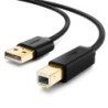 Ugreen USB 2.0 USB-kabel 3m Sort