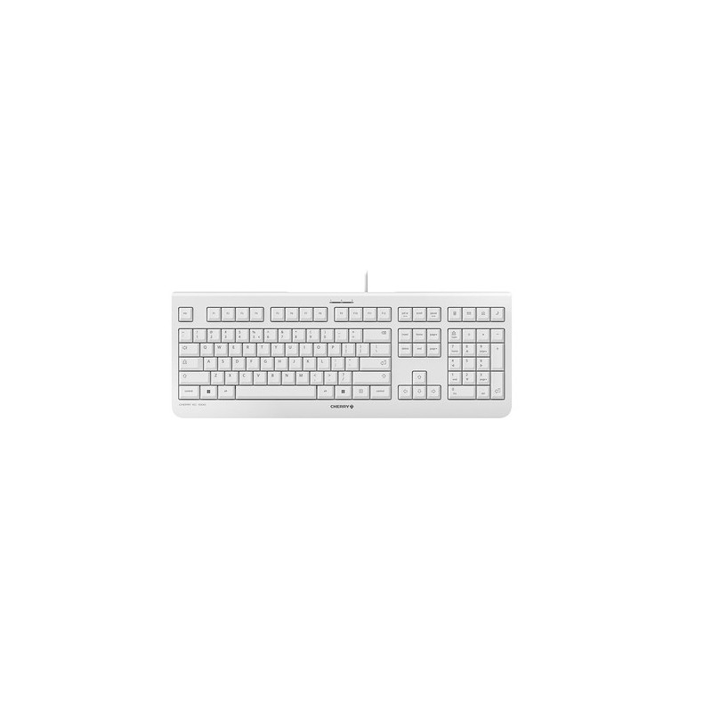 CHERRY KC 1000 tastiera USB QWERTY Inglese US Grigio