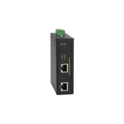 LevelOne IGP-0102 Str&Atilde;&cedil;minjektor Monterbar p&Atilde;&yen; DIN rail Sort