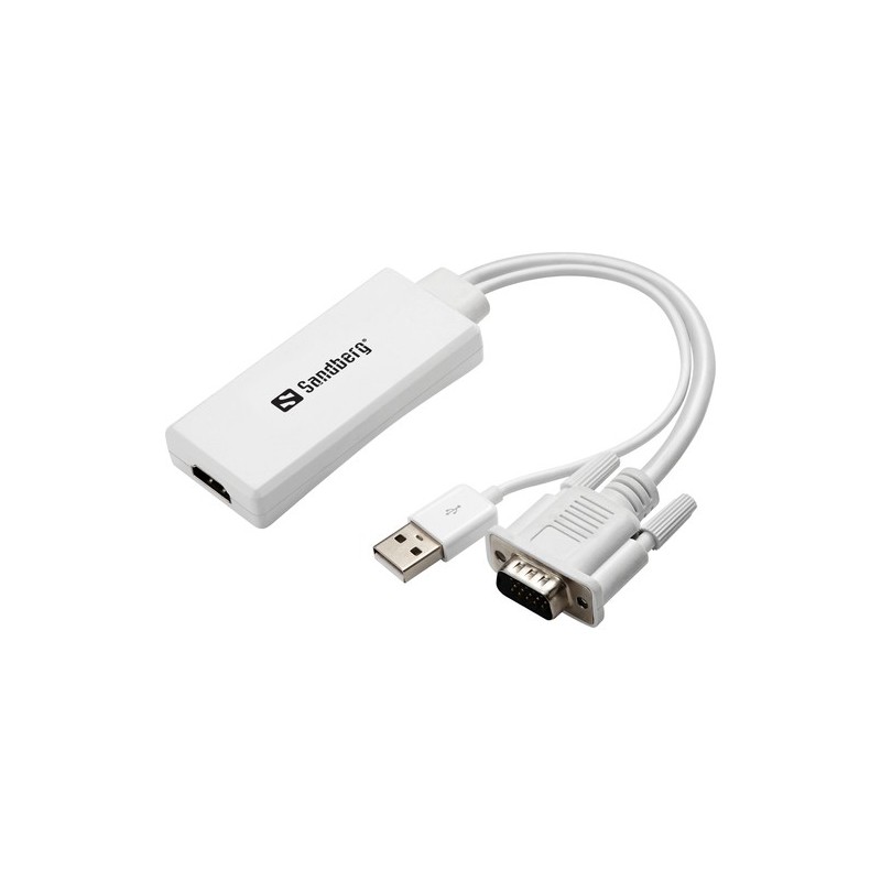 Sandberg VGA+Audio to HDMI Converter