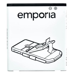 emporia AK-V50-4G-BC Ersatzakku f&Atilde;&Acirc;&frac14;r ACTIVE V50 4G