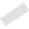 KEYSONIC Hygiene Tastatur wei&szlig; KSK-6031INEL-Wh, f. Win., IP68, USB