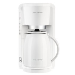 Rowenta CT3801 Kaffemaskine 1.25liter Hvid/rustfrit st&Atilde;&yen;l