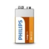 Philips 6F22L1B/10 - Batterien Long Life - 1 St&uuml;ck 6F22-9V